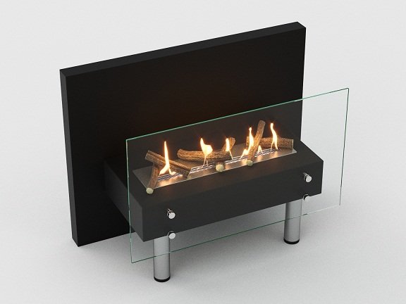 Изображение товара Напольный биокамин Lux Fire Консул 3 800 безопасное отопление 24 кв. м