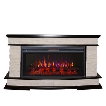 Каминокомплект Interflame Памир темный дуб с очагом FreeSpace 40 LED FX QZ