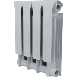 Радиатор биметаллический Global Style Plus 350 (4 секции) серый