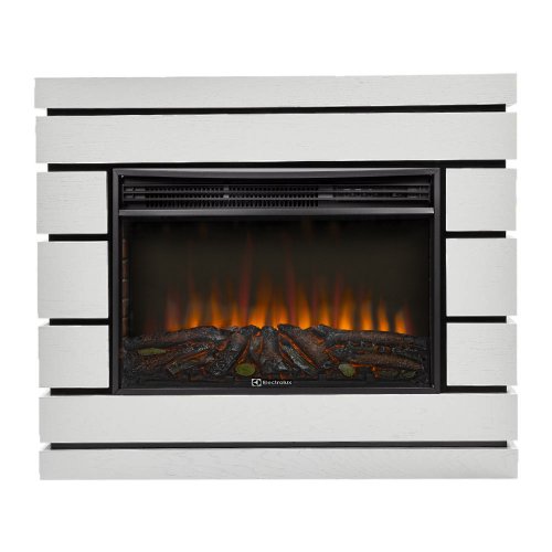 Каминокомплект Firelight Moderno 30 с очагом Electrolux EFP/P-3320RLS N шпон белый дуб — фото 1