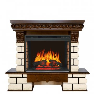 Каминокомплект Royal Flame Pierre Luxe Lord c очагом Vision 28 EF LED FX