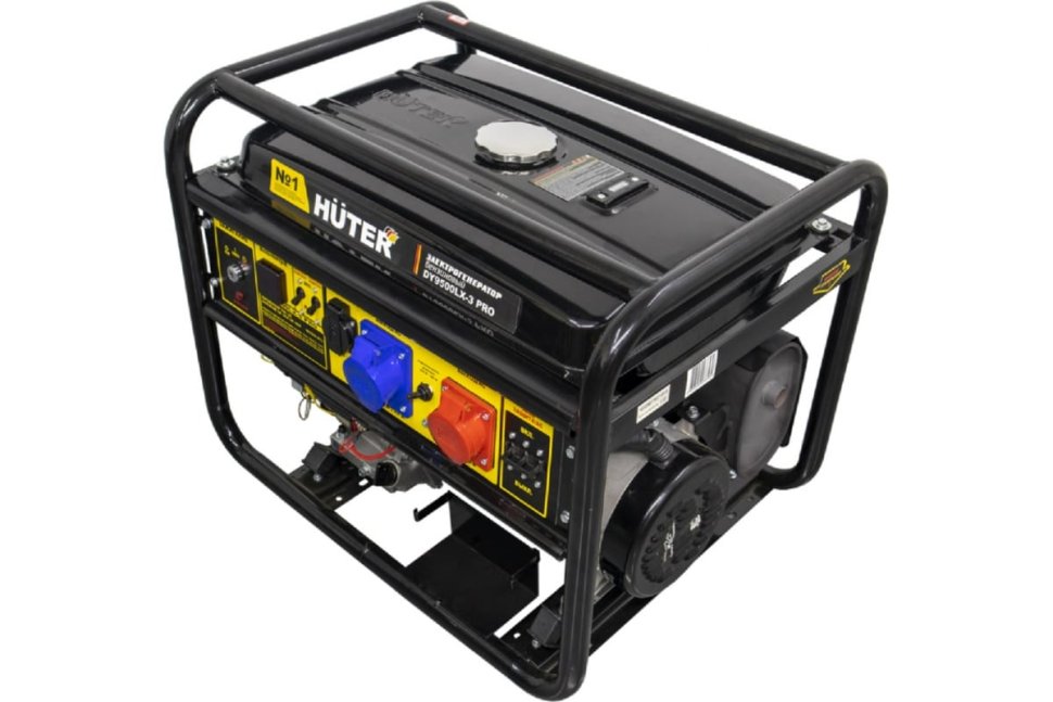 Бензиновый электрогенератор Huter DY9500LX-3 PRO — фото 4