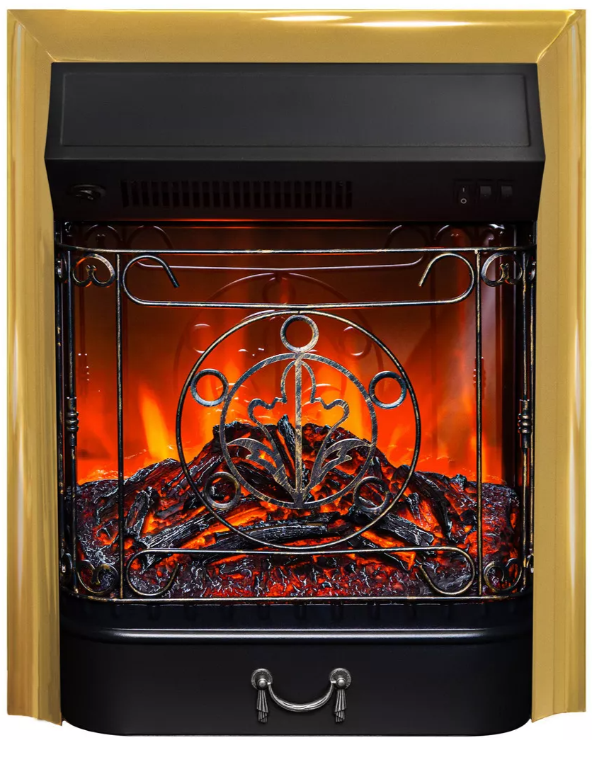 Каминокомплект Хорошие Камины Юпитер с очагом RealFlame Majestic Lux BR S мрамор — фото 5
