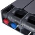 Биметаллический радиатор отопления Rifar Supremo Ventil SVR 350 8 секций нижнее правое подключение титан