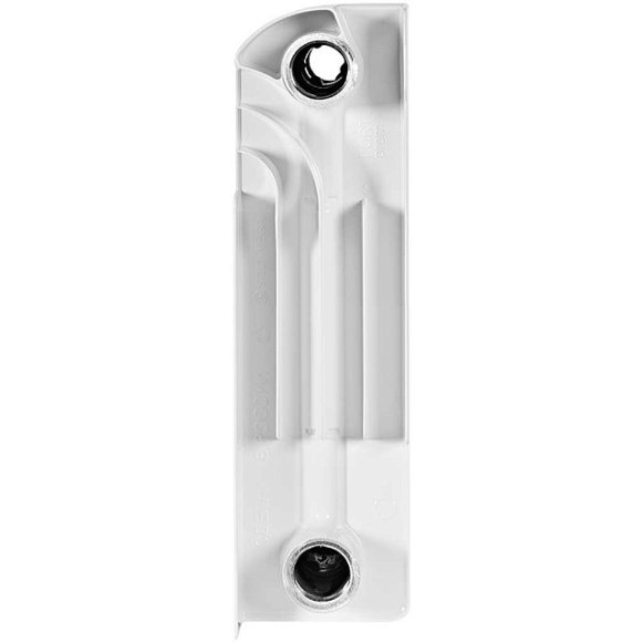 Биметаллический радиатор отопления Stout Vega 200 6 секций боковое подключение белый RAL 9016