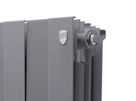 Биметаллический радиатор отопления Royal Thermo PianoForte 300 20 секций Silver Satin
