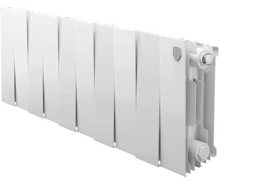 Биметаллический радиатор отопления Royal Thermo PianoForte 200 10 секций Bianco Traffico