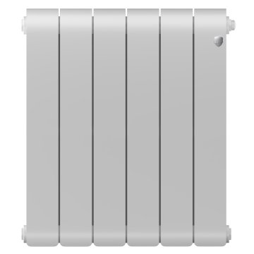 Биметаллический радиатор отопления Royal Thermo Infinity 500 6 секций Bianco Traffico