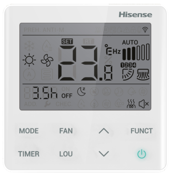 Внутренний напольно-потолочный блок мульти сплит-системы Hisense AVT-24UR4RB8 Free Match DC Inverter WiFi