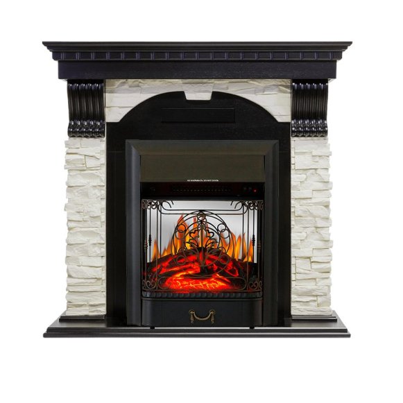 Каминокомплект Royal Flame Dublin с очагом Majestic FX M Black