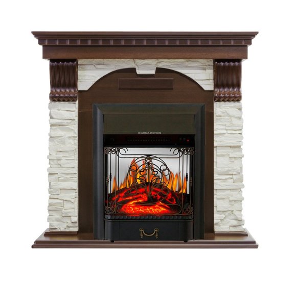 Каминокомплект Royal Flame Dublin с очагом Majestic FX M Black