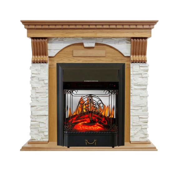 Каминокомплект Royal Flame Dublin с очагом Majestic FX M Black