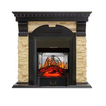 Каминокомплект Royal Flame Dublin с очагом Majestic FX M Black