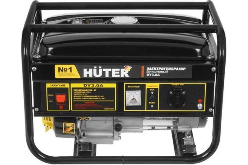 Бензиновый электрогенератор Huter DY3.0A — фото 1