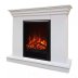 Каминокомплект Хорошие Камины Марс с очагом RealFlame Eugene белый