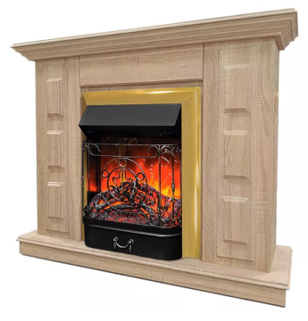 Каминокомплект Хорошие Камины Юпитер с очагом RealFlame Majestic Lux BR S сосна