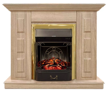 Каминокомплект Хорошие Камины Юпитер с очагом RealFlame Majestic Lux BR S сосна