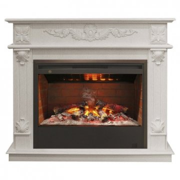 Каминокомплект RealFlame Philadelphia 25,5/26 WT с очагом 3D Helios 26