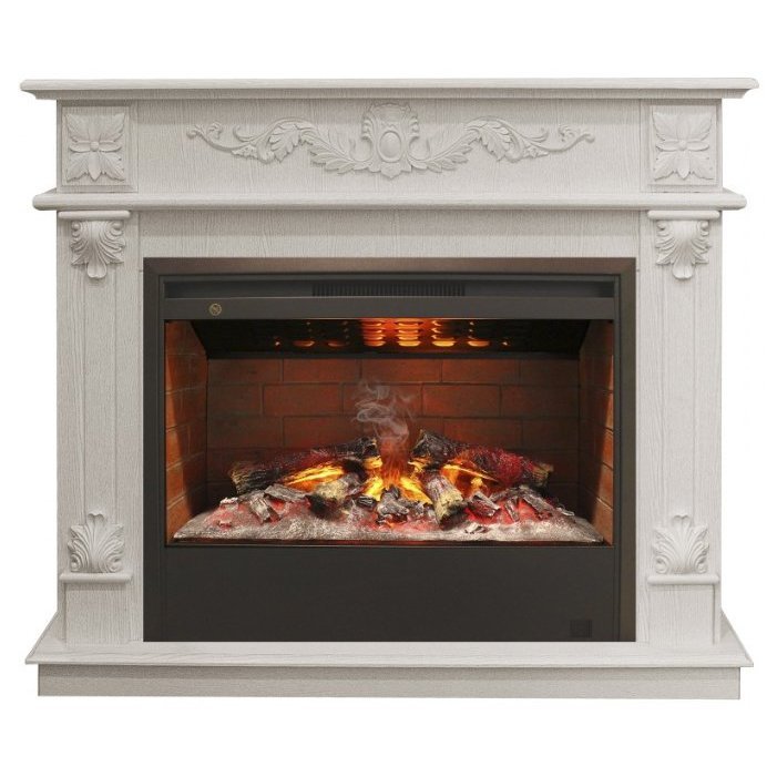 Каминокомплект RealFlame Philadelphia 25,5/26 WT с очагом 3D Helios 26 Каминокомплект RealFlame Philadelphia 25,5/26 WT с очагом 3D Helios 26