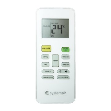 Внутренний блок мульти сплит-системы Systemair Sysplit Wall Smart 24 V2 EVO HP Q