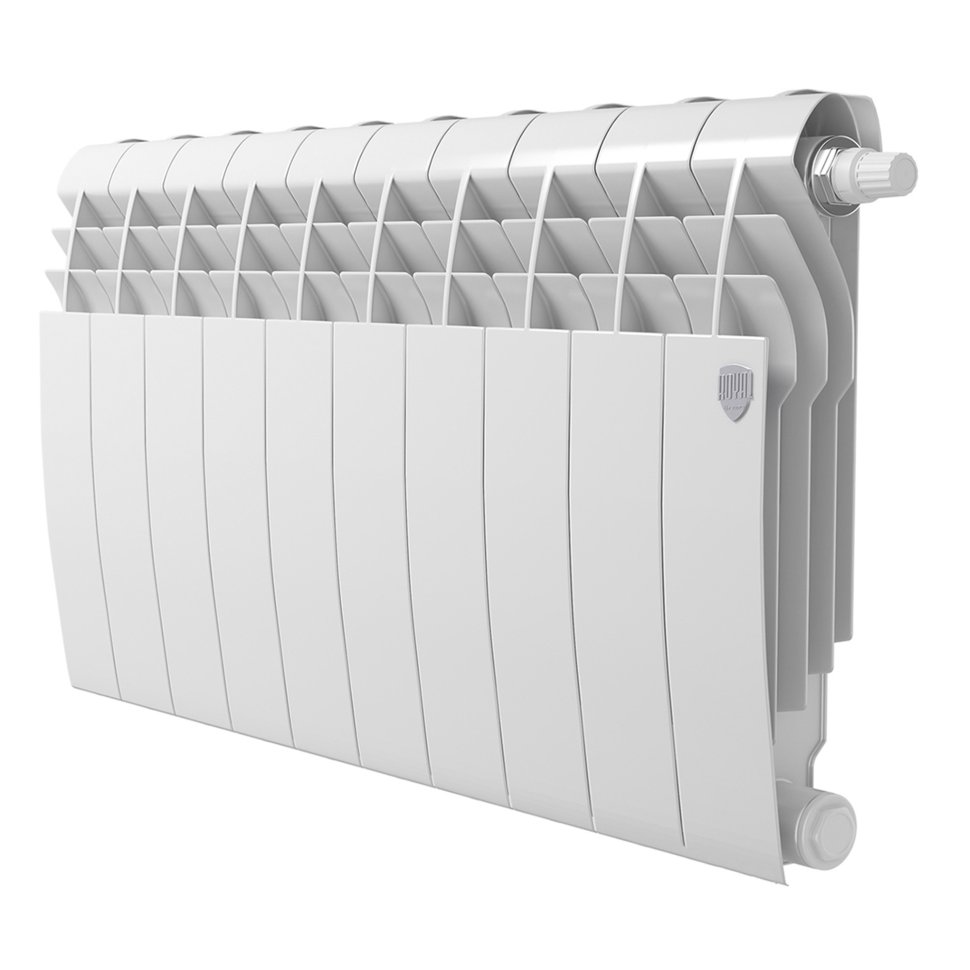 Биметаллический радиатор отопления Royal Thermo BiLiner 350 Bianco Traffico VR80 10 секций