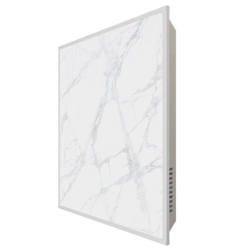 Отопительная панель Stout White Stone SCT 60*60 белый гранит/белый корпус — фото 2