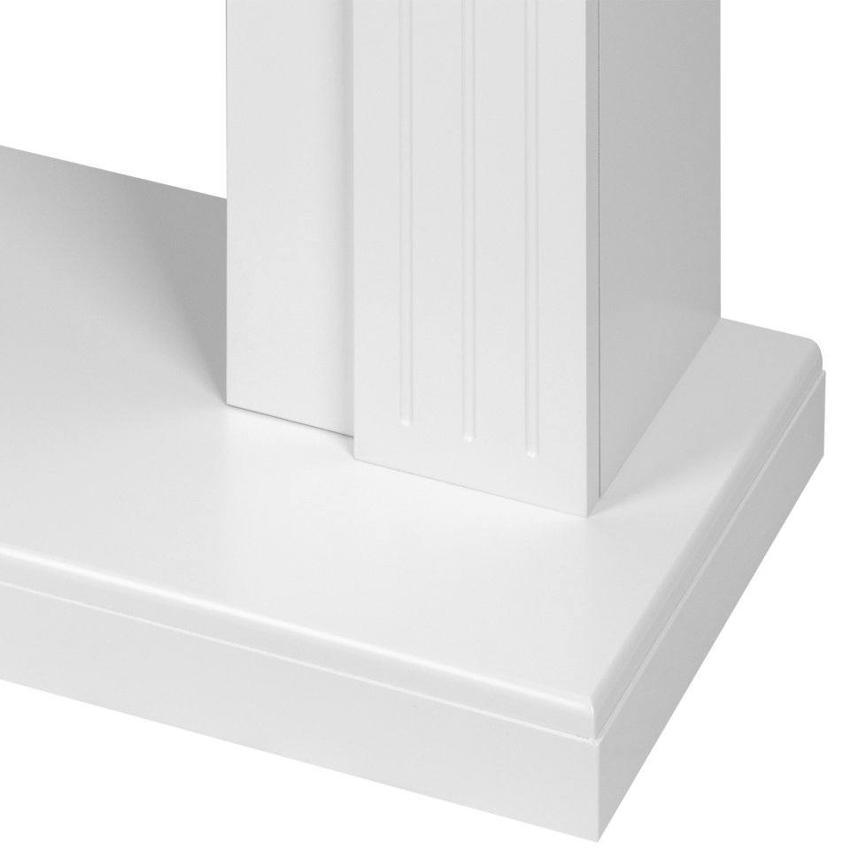 Каминокомплект Firelight Bianco Classic с очагом Electrolux EFP/P-1020LS белый — фото 5