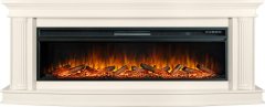 Каминокомплект Royal Flame Rome 60 с очагом Vision 60 LOG LED слоновая кость