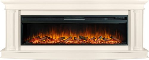 Каминокомплект Royal Flame Rome 60 с очагом Vision 60 LOG LED слоновая кость — фото 1