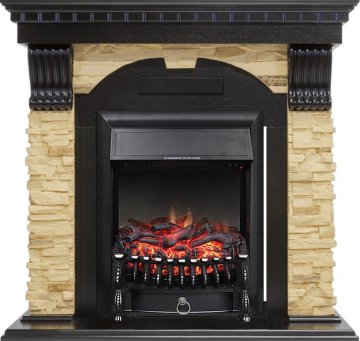 Каминокомплект Royal Flame Dublin с очагом Fobos FX Black