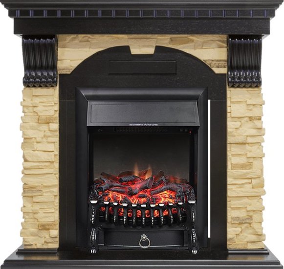 Каминокомплект Royal Flame Dublin с очагом Fobos FX Black