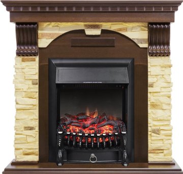 Каминокомплект Royal Flame Dublin с очагом Fobos FX Black