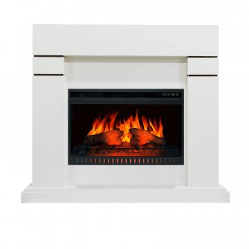 Каминокомплект Royal Flame Lindos белый с очагом Vision 26 EF LED FX