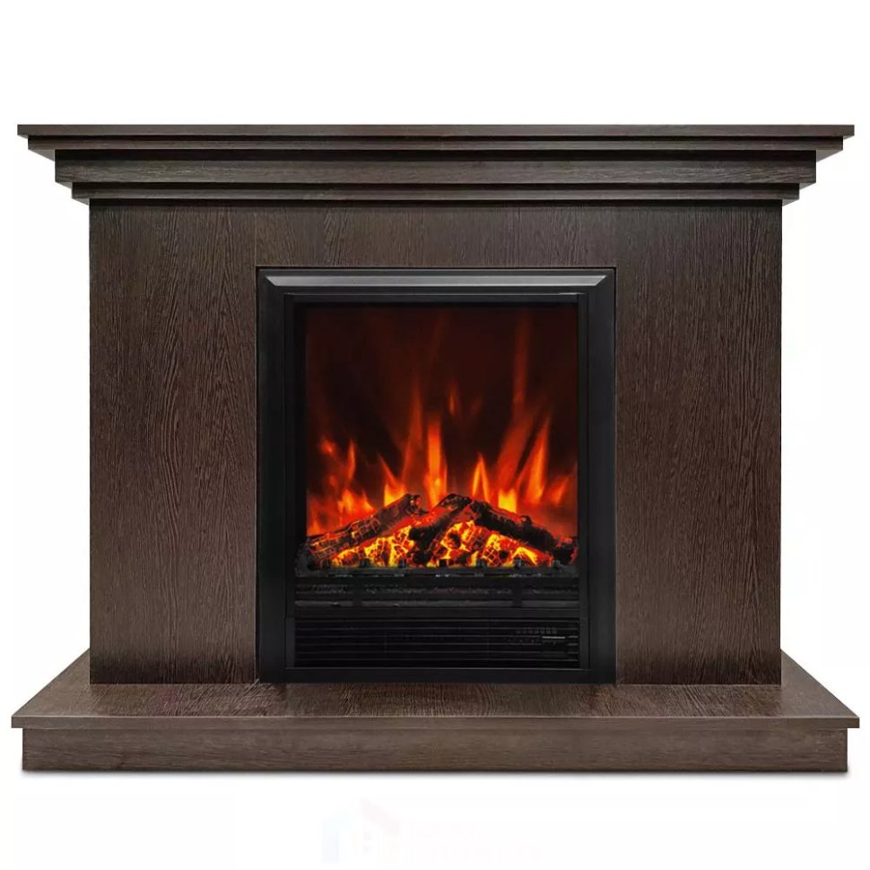 Каминокомплект Хорошие Камины Марс с очагом RealFlame Eugene венге