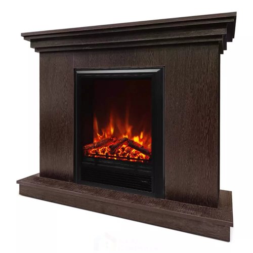 Каминокомплект Хорошие Камины Марс с очагом RealFlame Eugene венге — фото 2