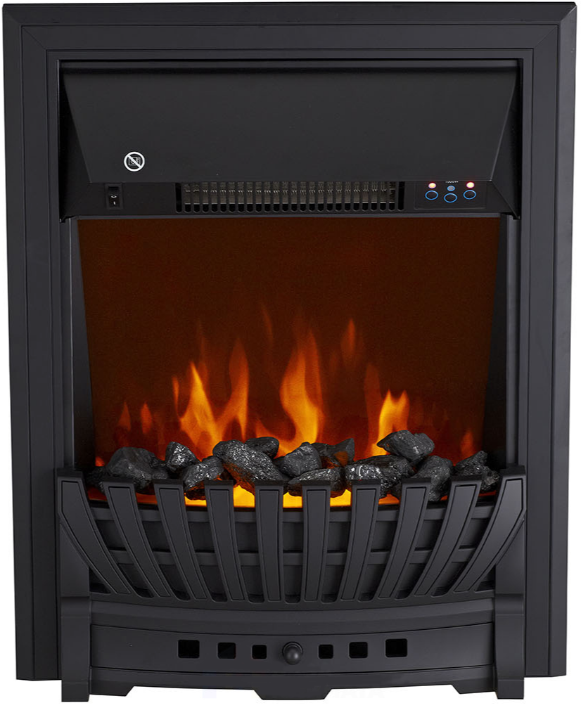 Каминокомплект Хорошие Камины Юпитер с очагом Royal Flame Aspen Black белое дерево — фото 5
