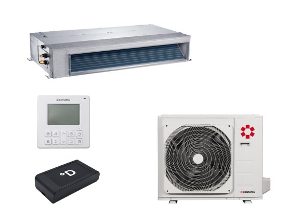 Канальная сплит-система Kentatsu KSMB140HZAN1R/KSUNB140HZAN3