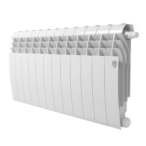 Биметаллический радиатор отопления Royal Thermo BiLiner 350 Bianco Traffico VR80 12 секций