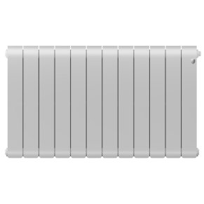 Биметаллический радиатор отопления Royal Thermo Infinity 500 12 секций Bianco Traffico