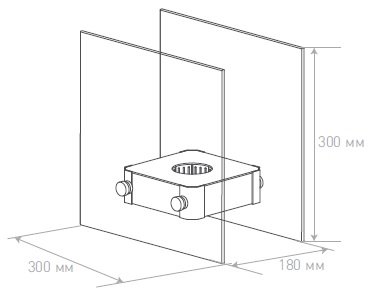 Изображение товара Компактный биокамин Silver Smith Mini 3 настольный с защитным стеклом