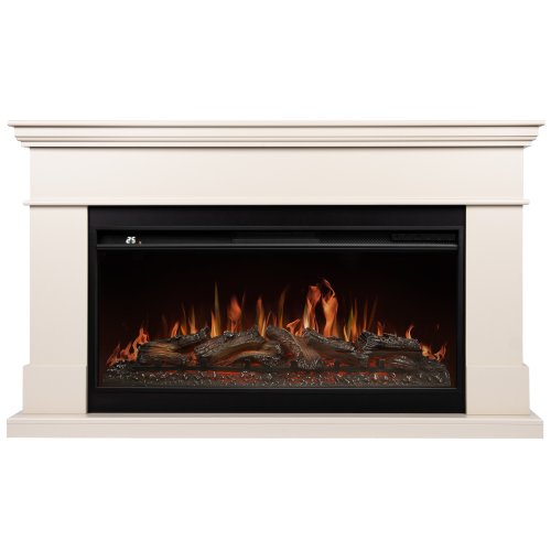 Каминокомплект Royal Thermo Aurora RTFP/P-AR40LS + портал Firelight California 42/40/36 кремовый — фото 1