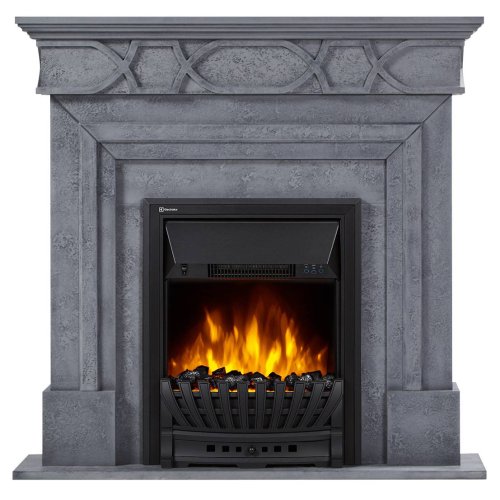 Каминокомплект Firelight Antico Classic с очагом Electrolux EFP/P-1020LS серый — фото 1