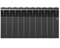 Биметаллический радиатор отопления Royal Thermo BiLiner B 350 10 секций Noir Sable