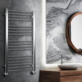 Электрический полотенцесушитель Royal Thermo Stato П17 500х1200 полированная сталь