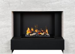 Каминокомплект Dimplex Tokyo с очагом Cassette 400 LNH-INT (с дровами) скол камня лайт