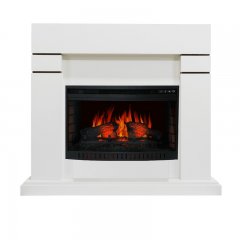 Каминокомплект Royal Flame Lindos белый с очагом Dioramic 26 LED FX