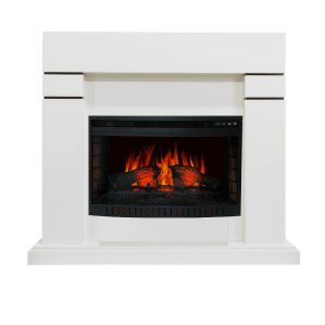 Изображение товара Каминокомплект Royal Flame Lindos белый с очагом Dioramic 26 LED FX