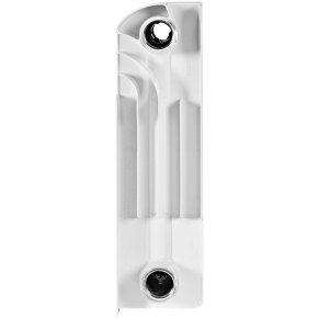 Биметаллический радиатор отопления Stout Vega 200 8 секций боковое подключение белый RAL 9016