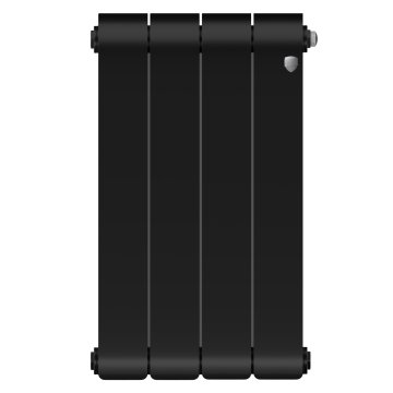 Биметаллический радиатор отопления Royal Thermo Infinity 500 4 секции Noir Sable