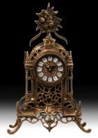 Каминные часы Virtus Cathedral Flowers 5517